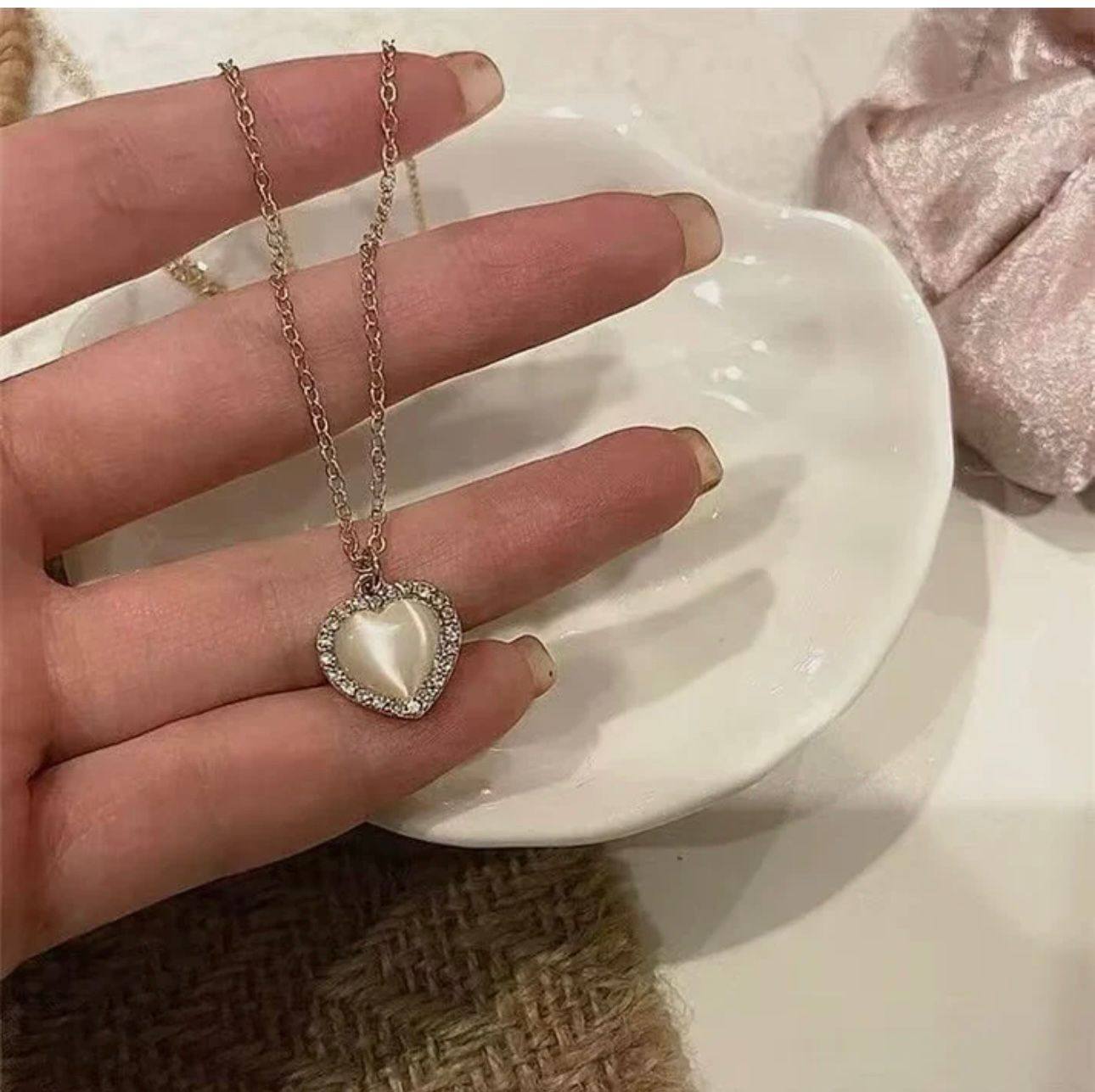 White Stone Heart