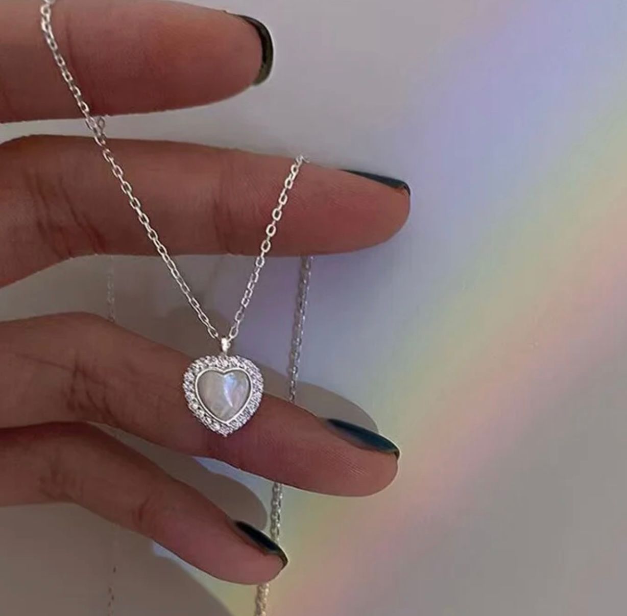 White Stone Heart