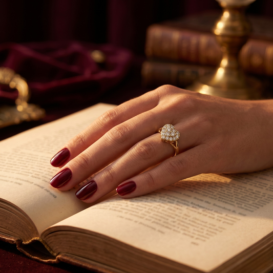 Diamond Heart Gold - Ring